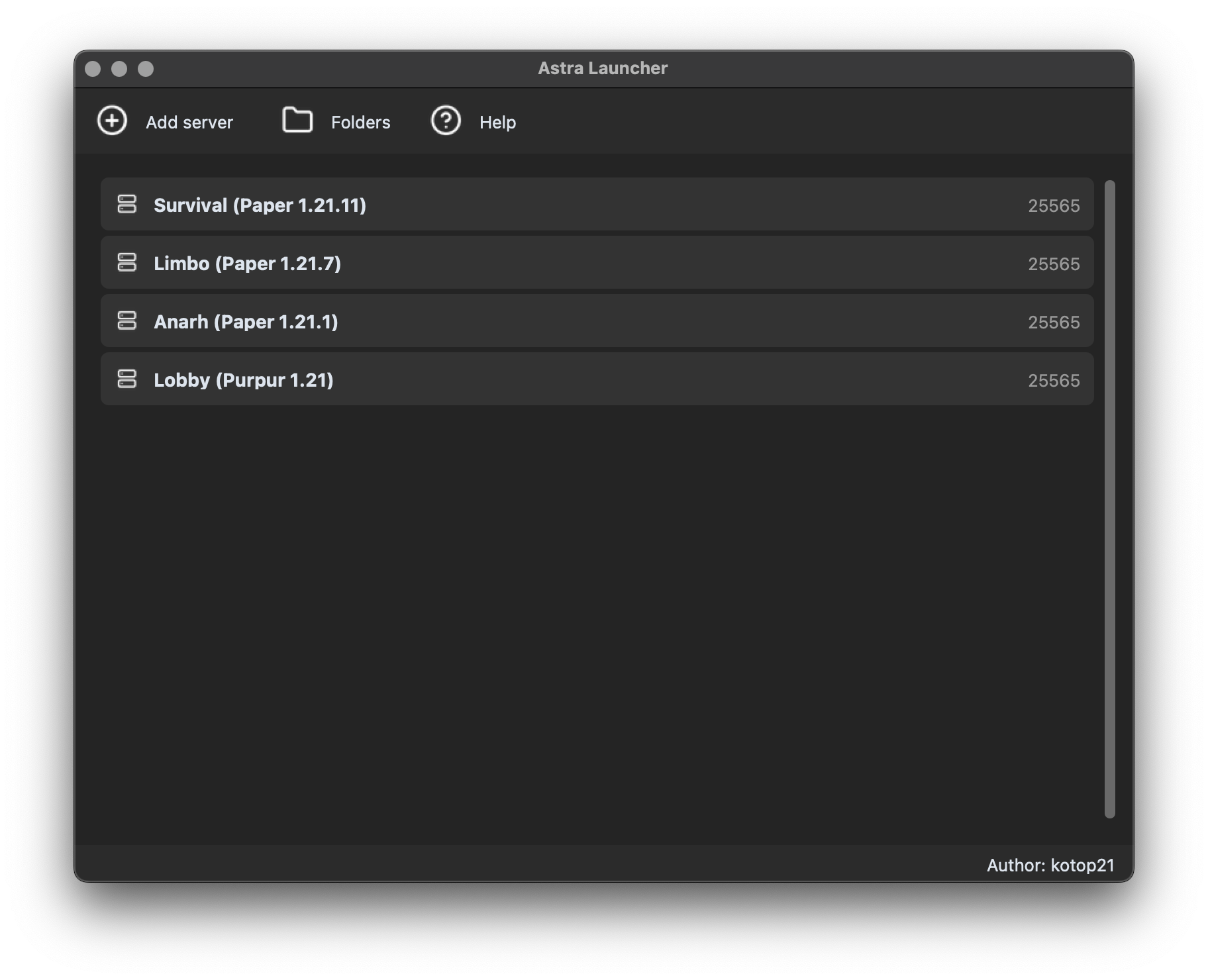 Astra Launcher Preview